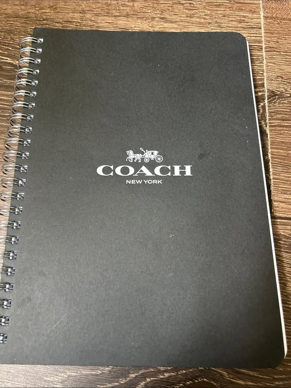 Coach leather wristlet